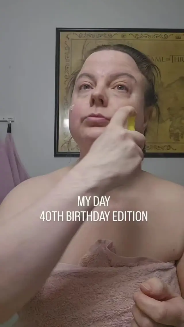 My day 40th birthday edition - no trending sound.